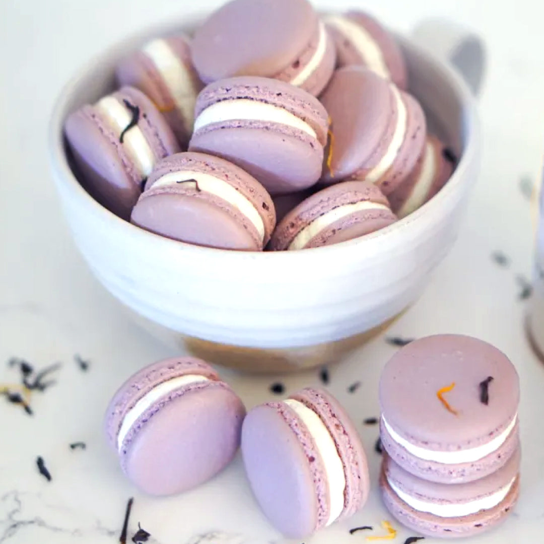 Earl Grey Macarons
&ndash; Pinky Up Tea
