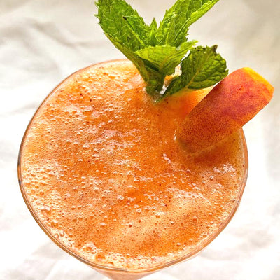 Peach Bellini Mocktail