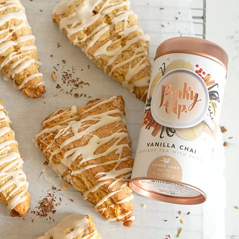 Vanilla Chai Scones – Pinky Up Tea