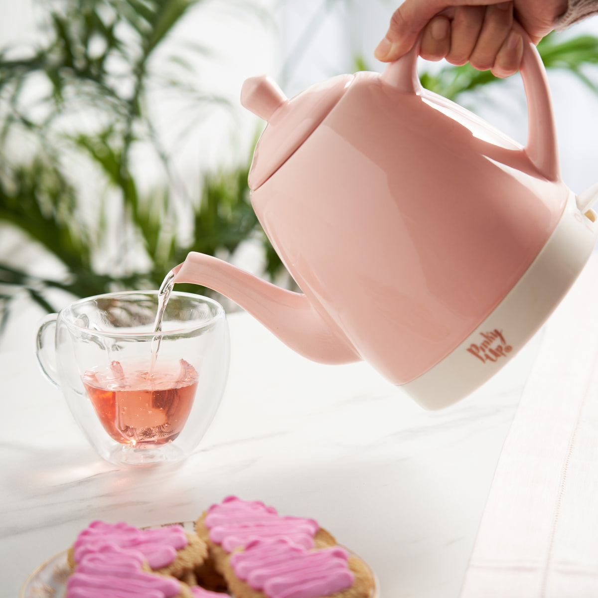 Pinky up 2024 tea kettle