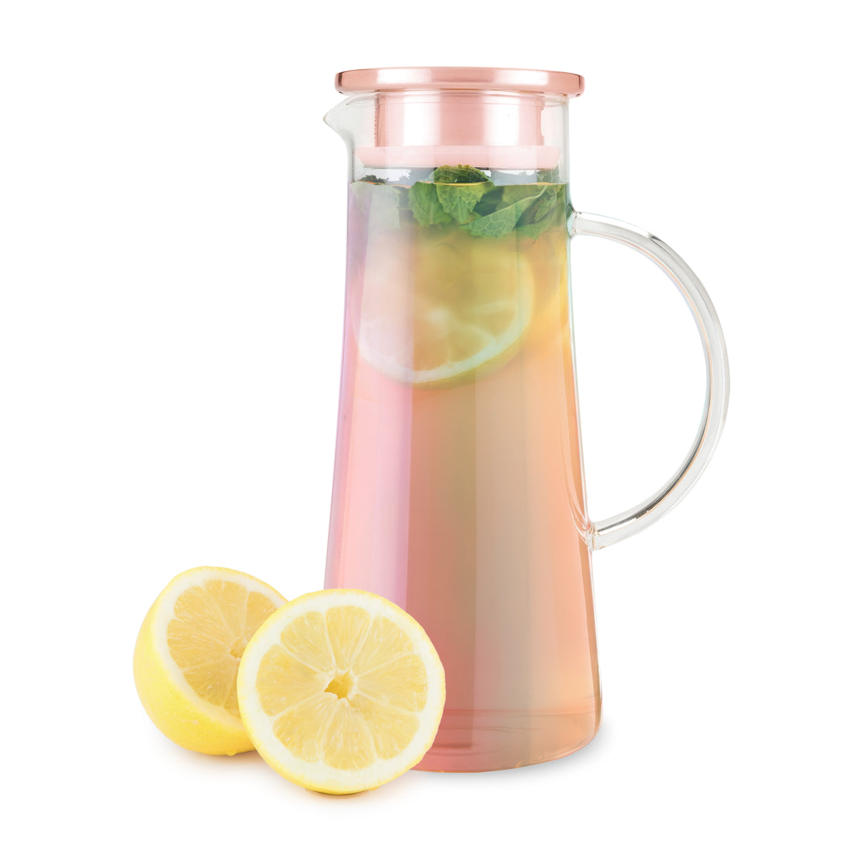 54oz Water Pitcher Glass Pitcher Tea Kettle Large Pitcher GlassTeapot  Carafe Cold Juice Iced Drinking Jug for Boiling Water