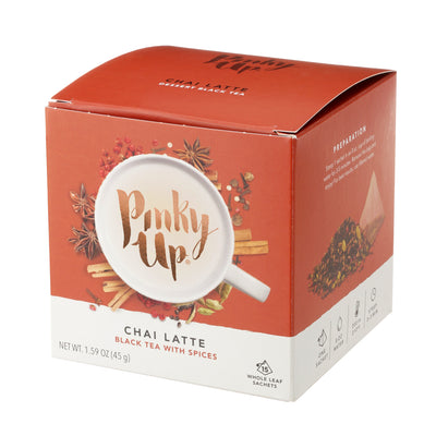WARM UP WITH A RICH CUP OF CHAI LATTE TEA - Our whole leaf tea provides the spicy sweet enjoyment of a cup of steaming chai, without the calories from sugar. Enjoy this chai spice tea with some milk or by itself!