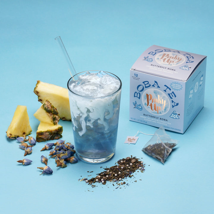 Butterfly Boba Tea Sachets