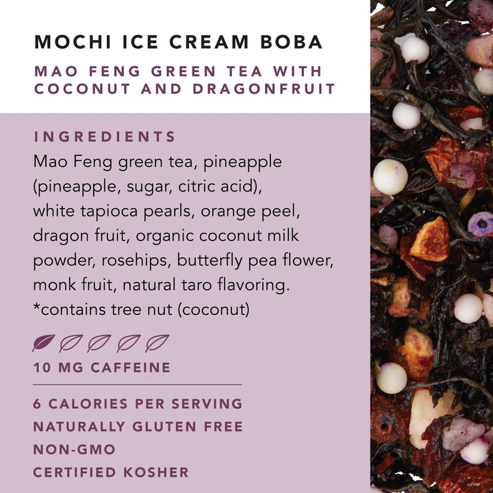 Mochi Ice Cream Boba Tea Sachets
