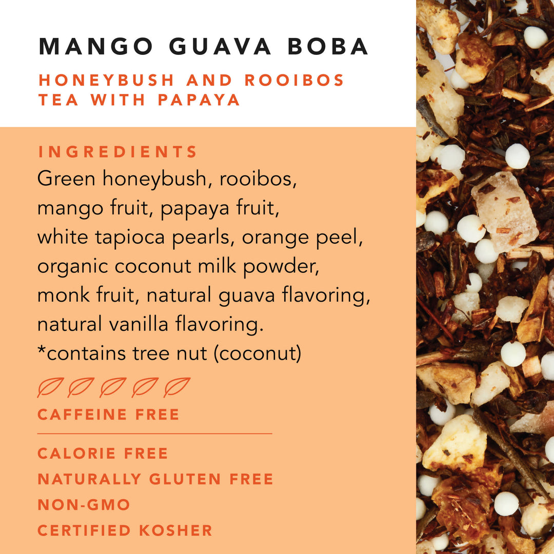 Mango Guava Boba Tea Sachets