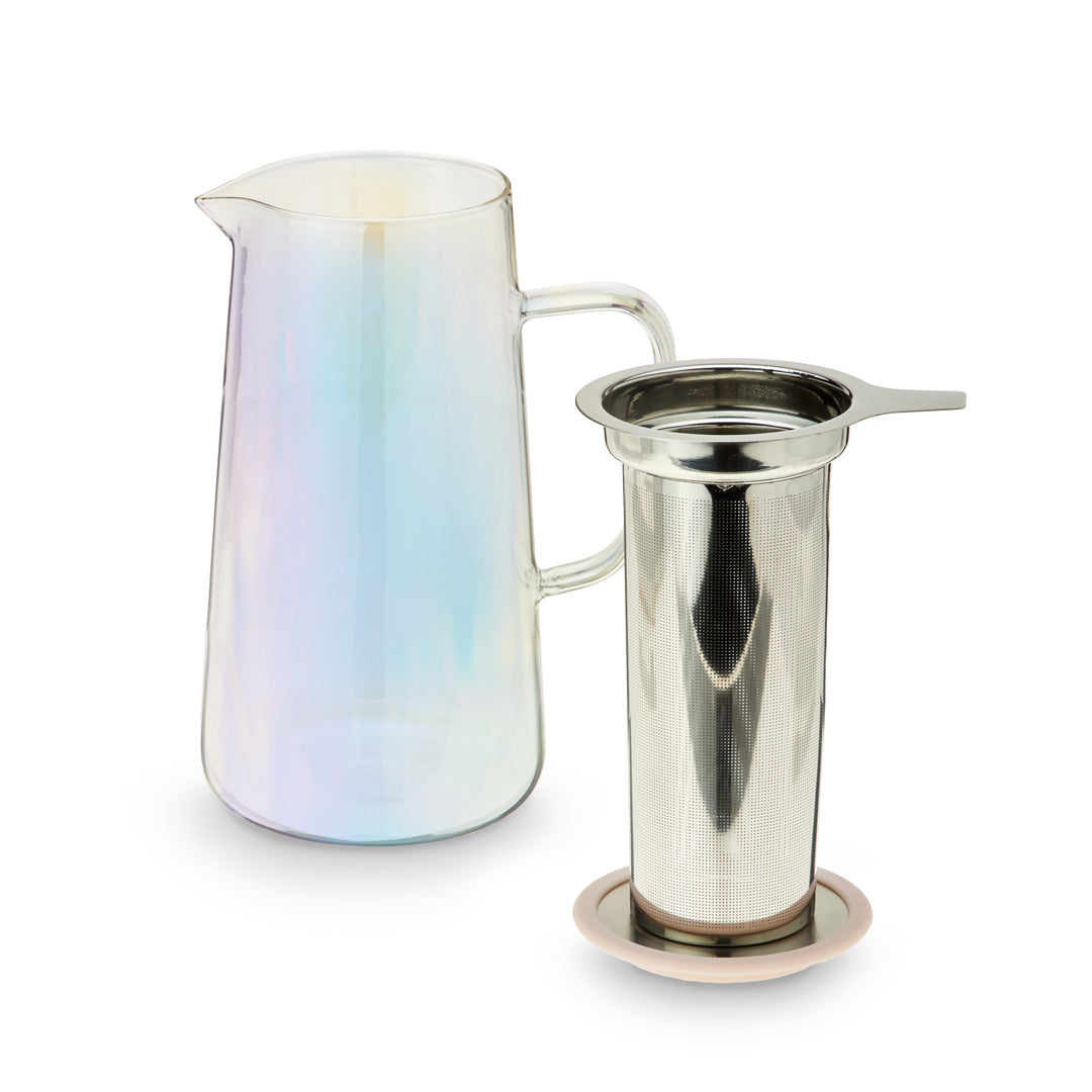 TEA PARTY MADE EASY - The 33 oz. capacity of this teapot makes it perfect for making your morning pot of Earl Grey or your evening chamomile tea, and the Annika teapot is easier to clean than traditional teapots.
