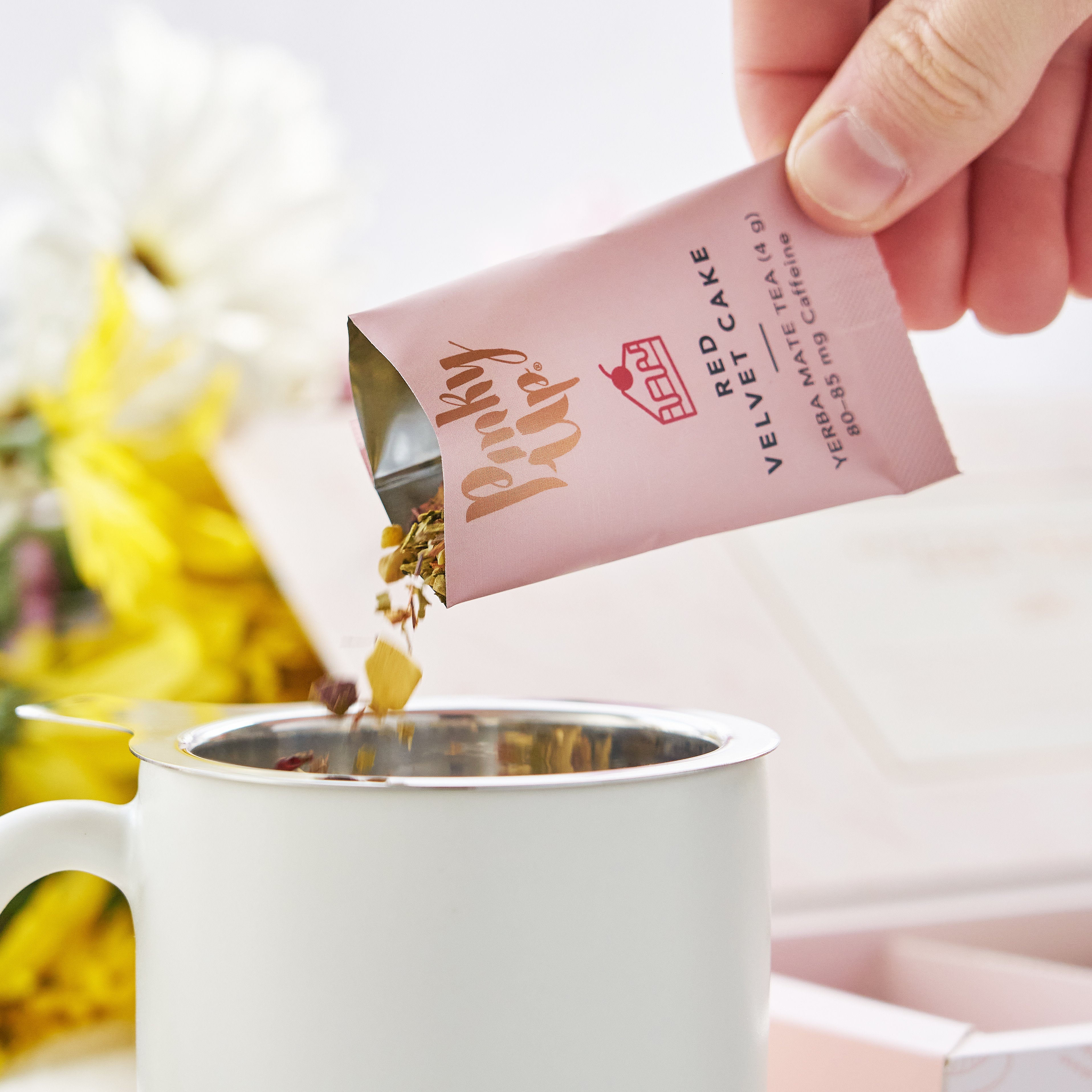 Pinky Up Loose Leaf Tea Sampler Set - Calorie Free Single Serving