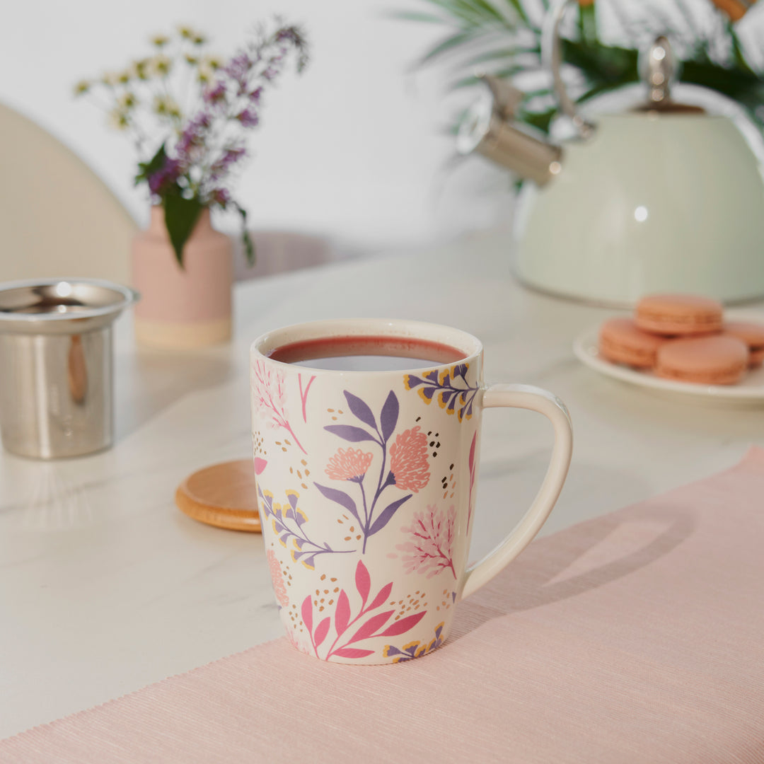 STEEP IN STYLE ON THE GO - The Bailey infuser mug makes loose leaf easy, allowing you to brew quality tea anywhere you go. Simply place your tea in the infuser, add hot water, let steep, then remove the infuser to achieve the perfect flavor.