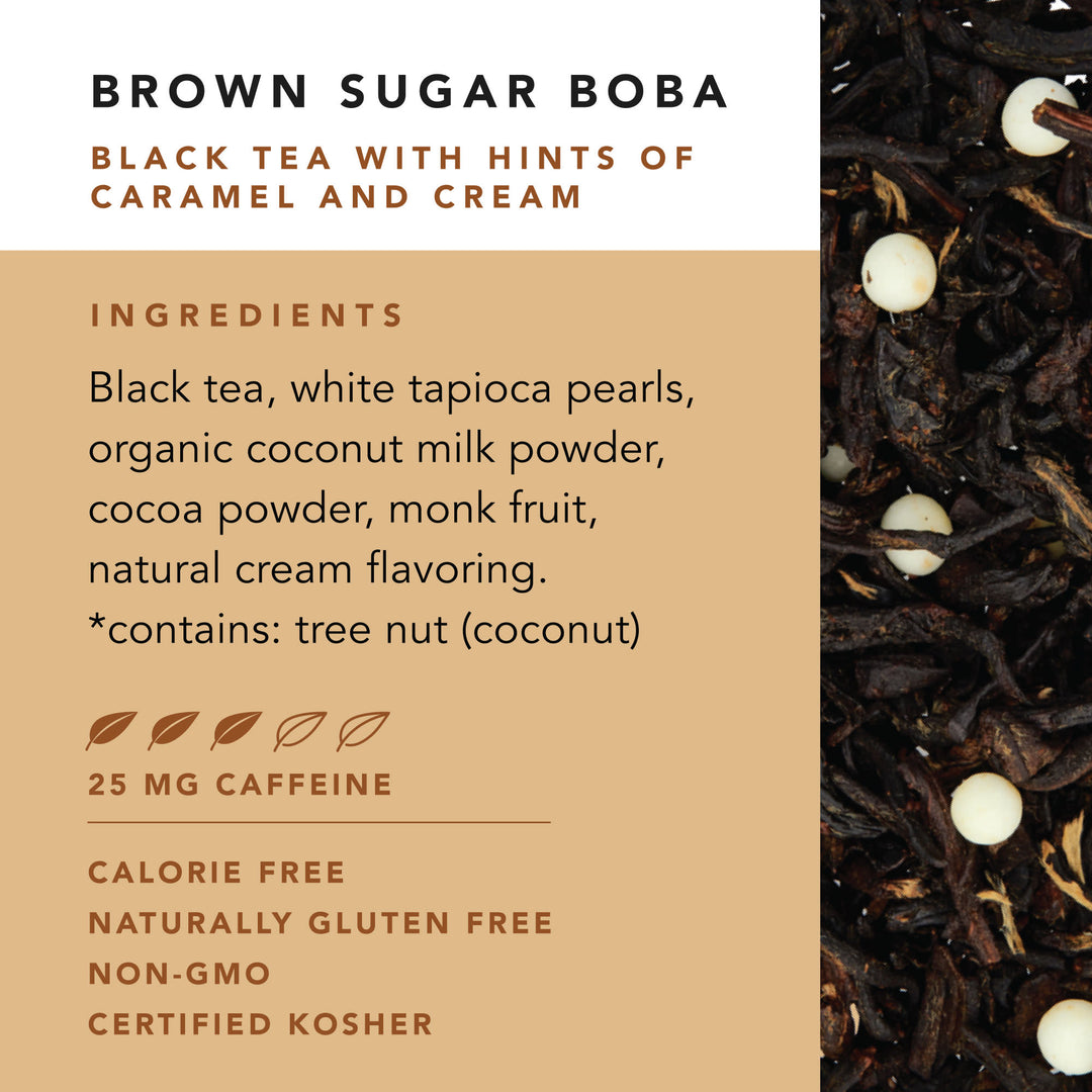 Brown Sugar Boba Tea Sachets
