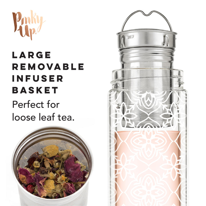 CUTE, GIFT READY PACKAGING - Looking for a gift for a tea lover who has it all? Let them take their hobby on the go with this infuser mug! Makes a perfect going-away to college gift, teacher appreciation gift, and more.