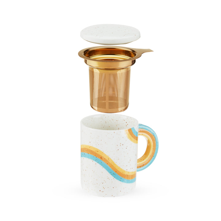 LOOSE LEAF TEA CUP INFUSER IN CUTE PACKAGING - Looking for a gift for a tea lover who has it all? Let them take their hobby on the go with tea infusers for loose leaf tea cups! Makes a perfect going-away to college gift, teacher gift, and more.
