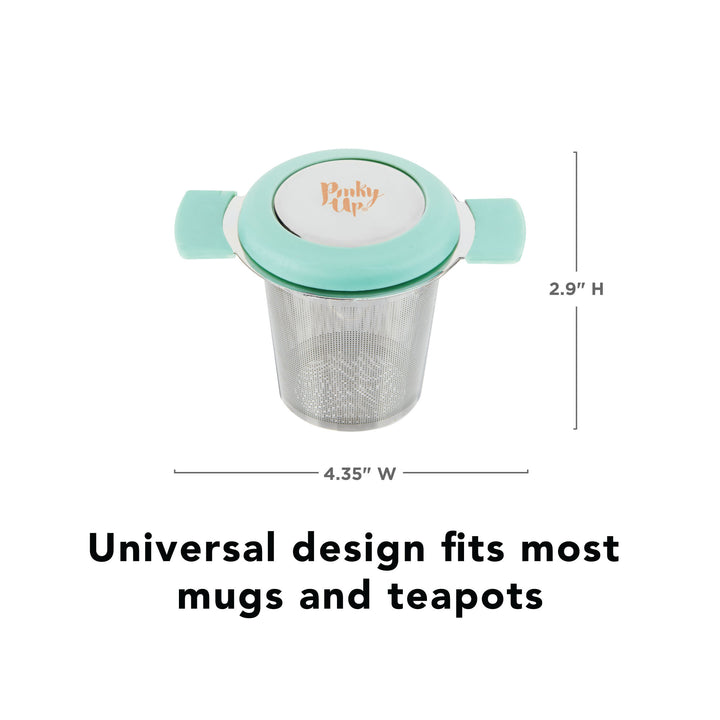 Erin Universal Tea Infuser in Turquoise