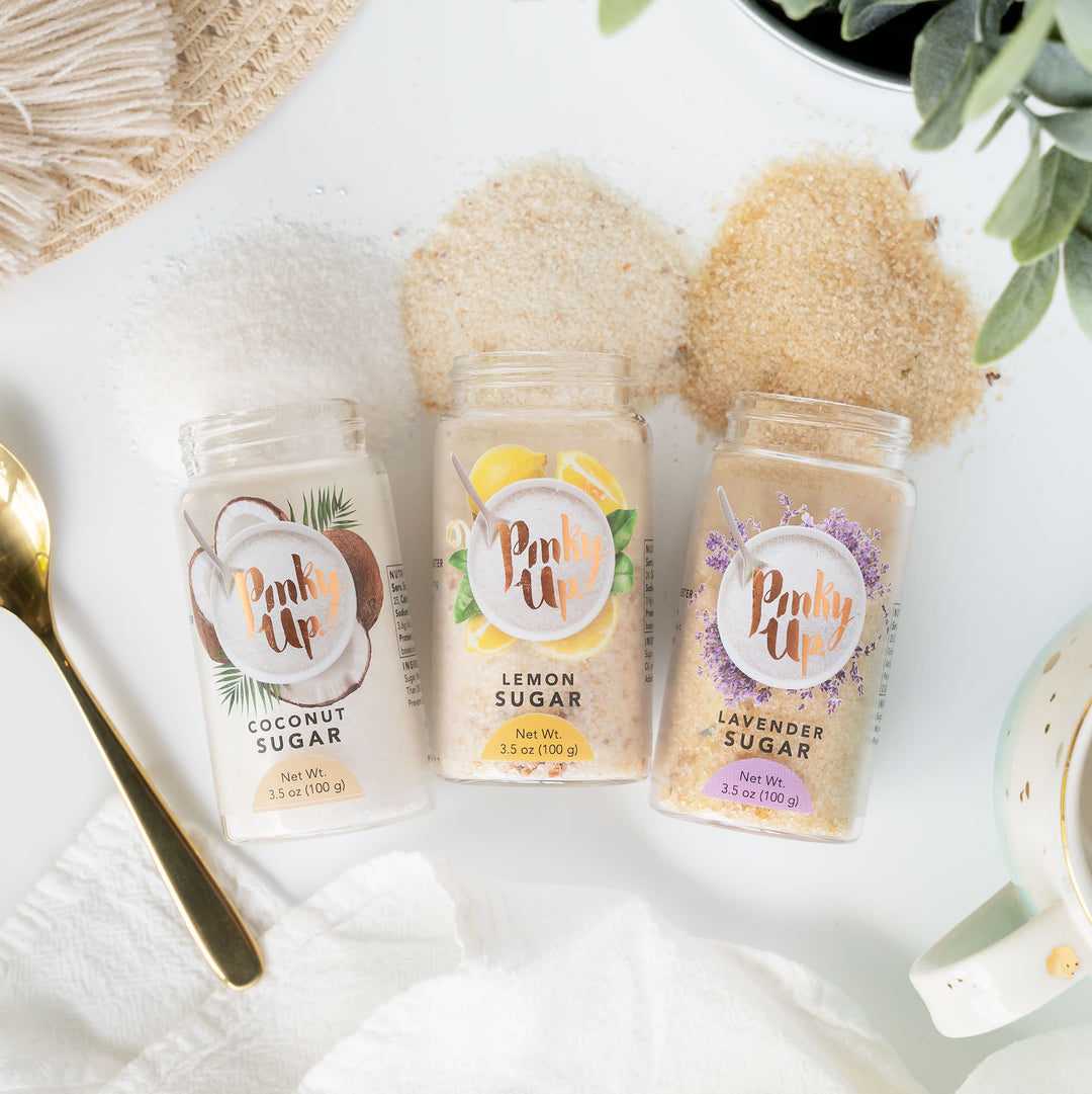 GREAT GIFT FOR TEA LOVERS - Gift this lemon sugar to tea lovers. Pair it with a tin of their favorite loose leaf tea and a special infusion mug for a thoughtful tea gift. Lemon sugar comes in a cute jar and giftable packaging.