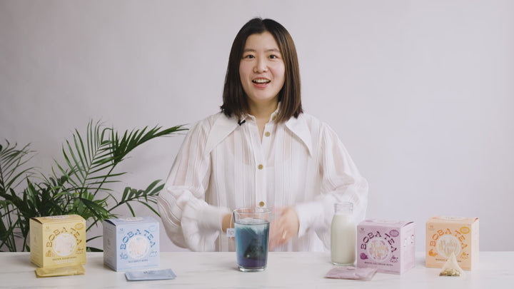 Mochi Ice Cream Boba Tea Sachets