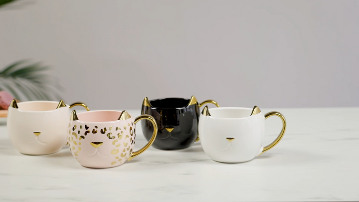 Chloe Black Cat Mug