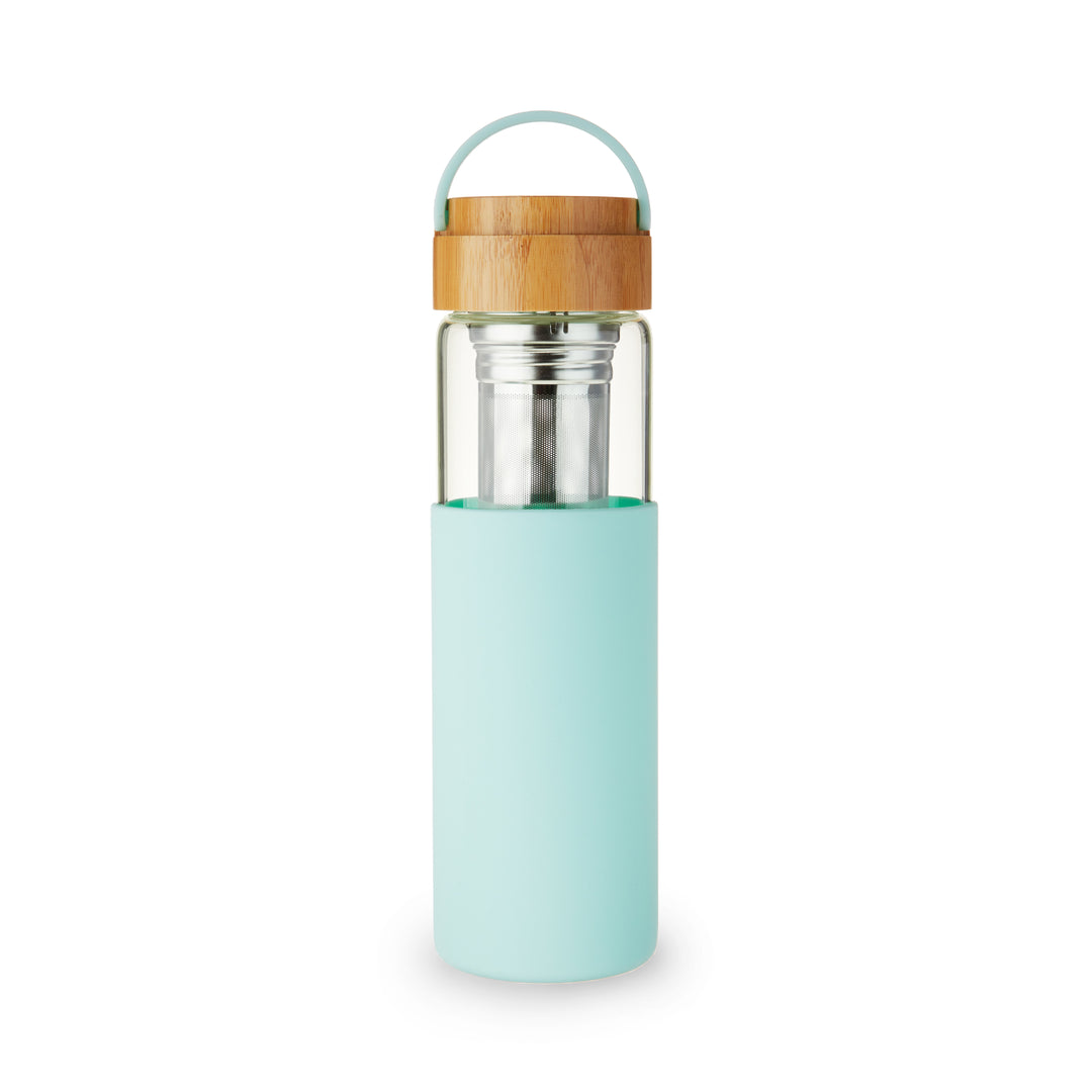 REMOVABLE STAINLESS STEEL LOOSE LEAF TEA INFUSER BASKET - Choose your tea, infuse, and easily clean up after with a removable tea basket that fits right into the top of the infuser. A silicone gasket keeps everything safely sealed.