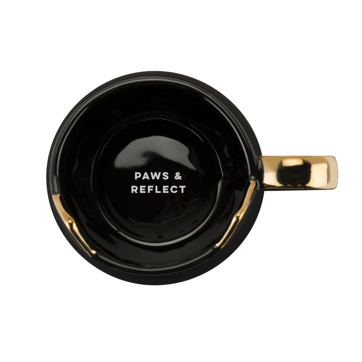 EASY TO SIP FROM – The large, ergonomic handle allows you to manage piping-hot drinks with ease. The curved rim of the cat cup is the perfect shape and diameter for sipping your favorite hot beverage, and the bottom hides a secret message!