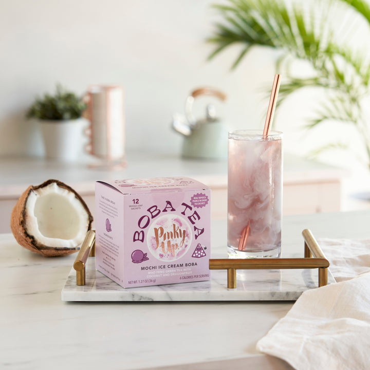 Mochi Ice Cream Boba Tea Sachets
