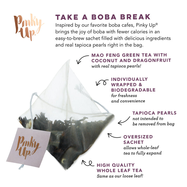Mochi Ice Cream Boba Tea Sachets