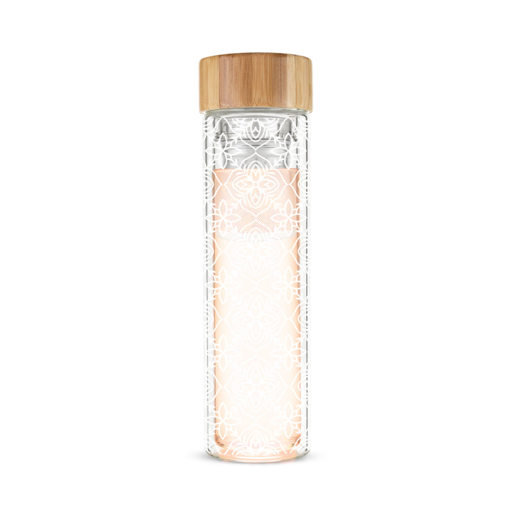 INFUSE YOUR TEA ON THE GO - This travel infuser mug lets you bring and infuse loose leaf tea on your morning commute, your evening dog walk, your hair appointment, and wherever else you want to go.