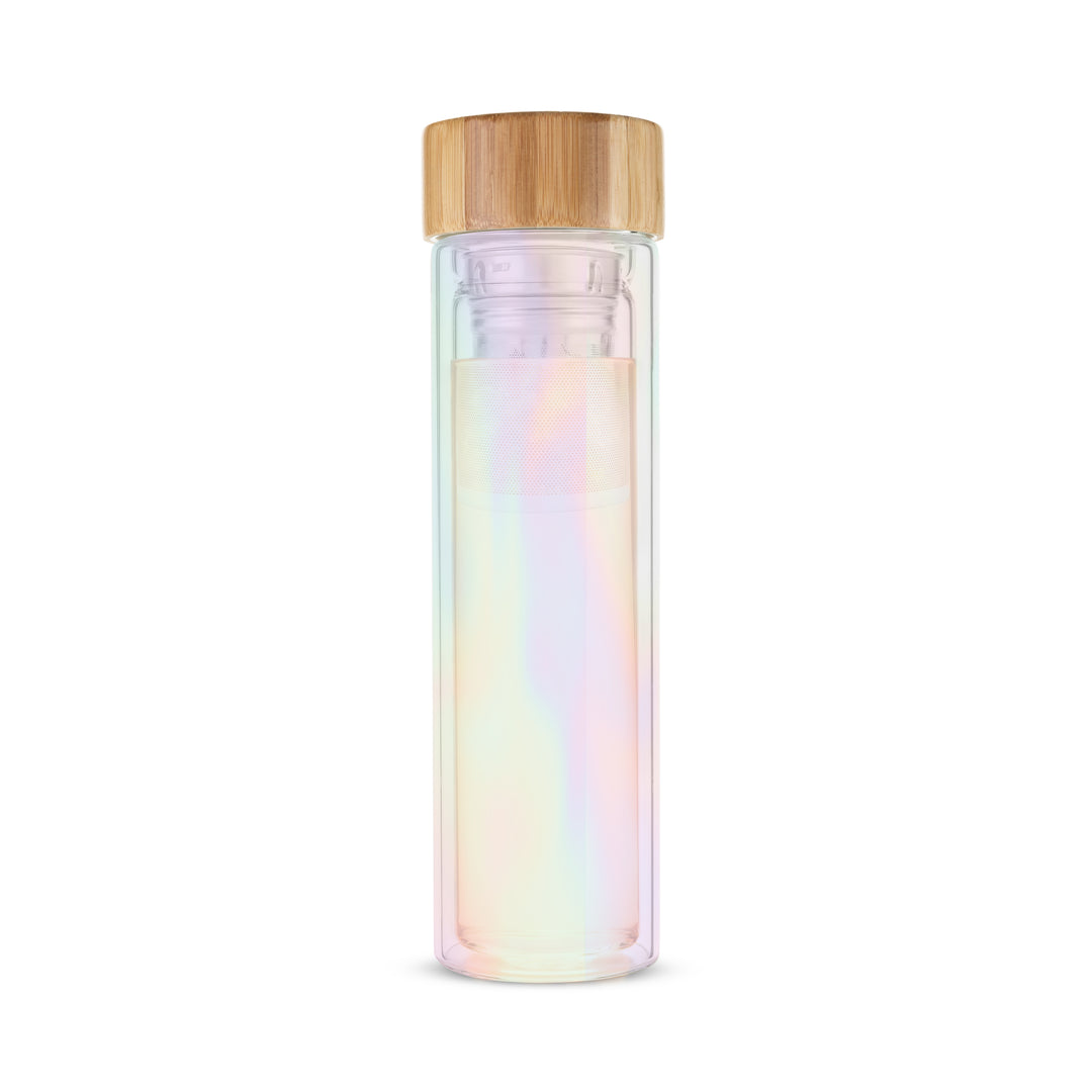 INFUSE YOUR TEA ON THE GO - This travel infuser mug lets you bring and infuse loose leaf tea on your morning commute, your evening dog walk, your hair appointment, and wherever else you want to go.