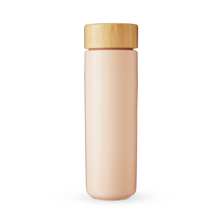 TEA INFUSER TRAVEL MUG - This 12 oz. tea infuser mug lets you bring and brew loose leaf tea on your morning commute, your evening dog walk, your hair appointment, and wherever else you want to go. It’s the perfect loose leaf tea infuser to go cup.