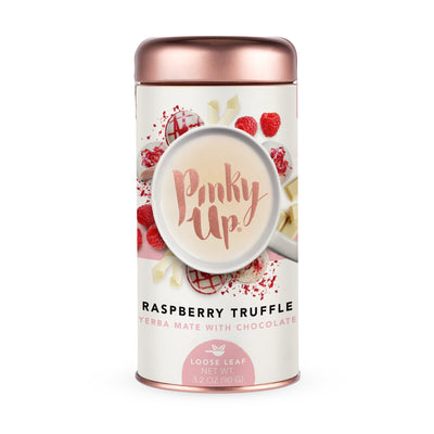 A RICH AND FRUITY MUG OF TEA THAT WILL WARM YOU UP - Decadence...we're about it, and you will be too after sipping this Raspberry Truffle tea. A bright fruit-forward flavor soars over a creamy rich foundation. Treat yourself with no regrets.