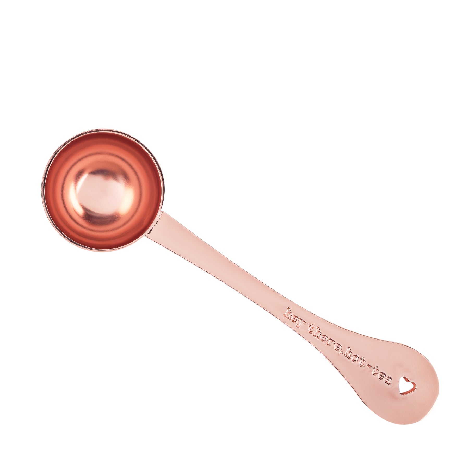 Apace Living Tea Scoop (Set of 3) - Stainless Steel Measuring Spoons for  Loose Leaf Tea, Coffee and More (L, Rose Gold)