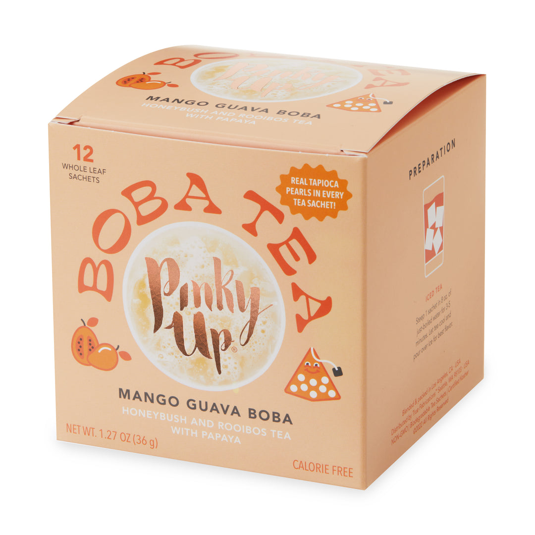 ENJOY GUILT-FREE BOBA MILK TEA - All the indulgence of your favorite boba tea, none of the guilt! Our delicious boba tea sachets are made from whole leaf ingredients and are caffeine free and calorie free so you can treat yourself any time.