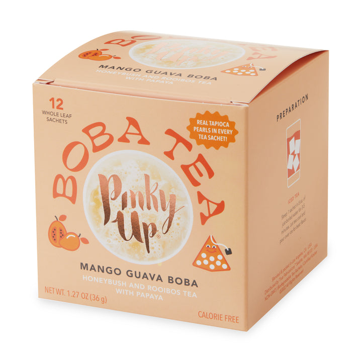 ENJOY GUILT-FREE BOBA MILK TEA - All the indulgence of your favorite boba tea, none of the guilt! Our delicious boba tea sachets are made from whole leaf ingredients and are caffeine free and calorie free so you can treat yourself any time.