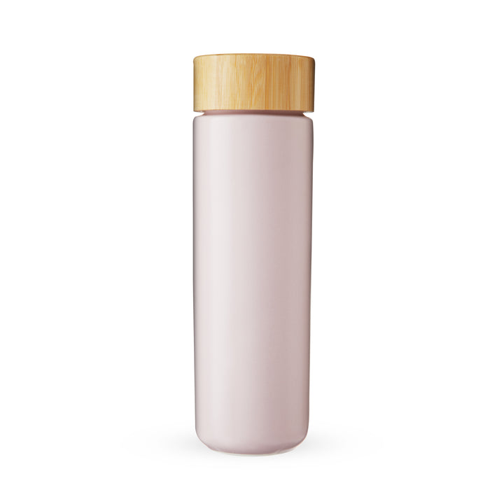 TEA INFUSER TRAVEL MUG - This 12 oz. tea infuser mug lets you bring and brew loose leaf tea on your morning commute, your evening dog walk, your hair appointment, and wherever else you want to go. It’s the perfect loose leaf tea infuser to go cup.