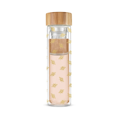 INFUSE YOUR TEA ON THE GO - This travel infuser mug lets you bring and infuse loose leaf tea on your morning commute, your evening dog walk, your hair appointment, and wherever else you want to go.