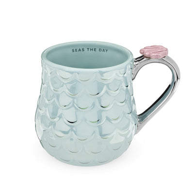 SUPER CUTE MERMAID MUG - Iridescent ocean magic makes this mermaid mug irresistibly cute. Treat yourself to a fun new mermaid coffee mug for coffee, tea and other hot drinks. You’ll want to show off this cute mermaid tea cup to friends and coworkers.